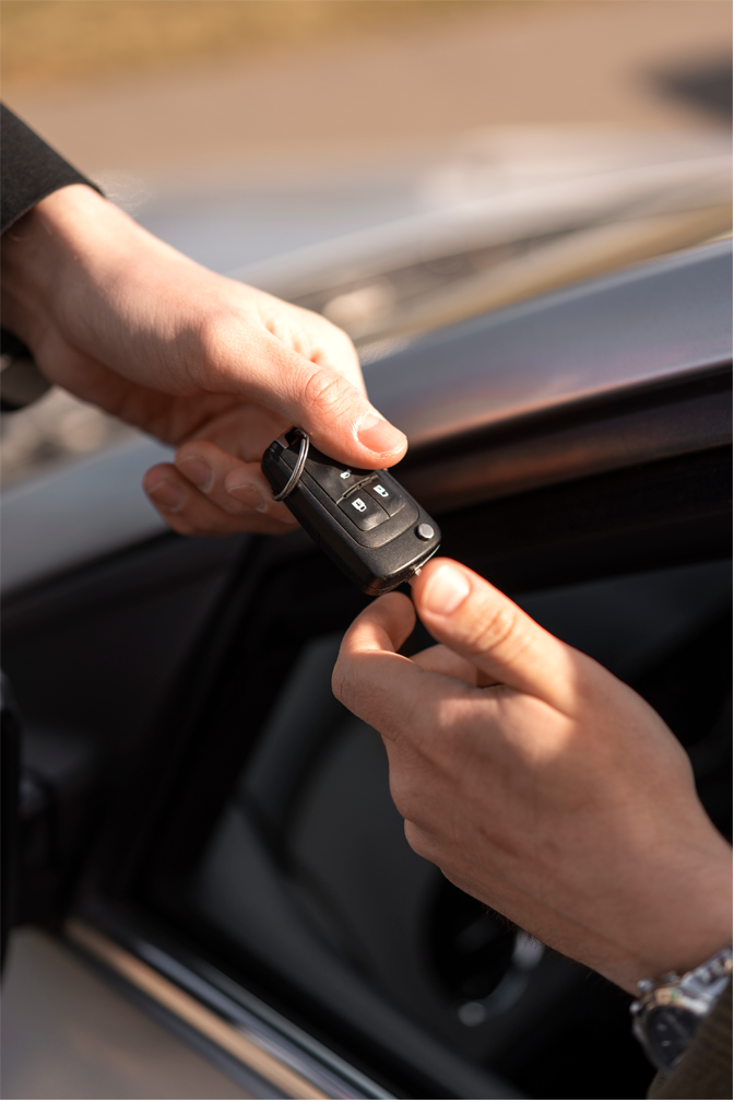 car locked